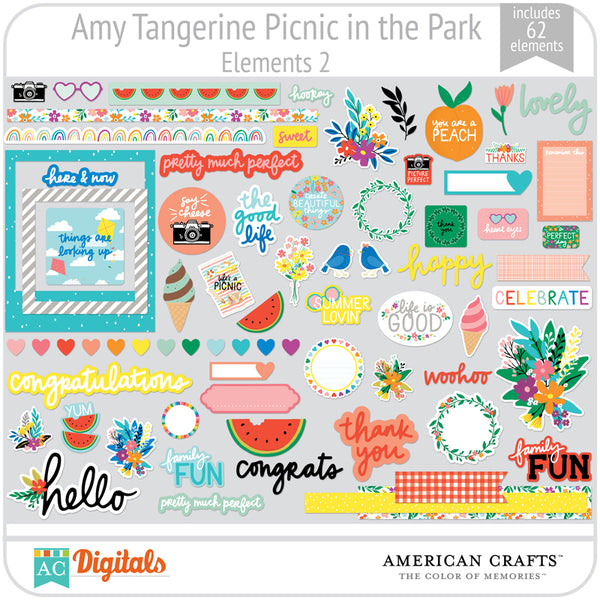 Amy Tangerine Picnic in the Park Full Collection