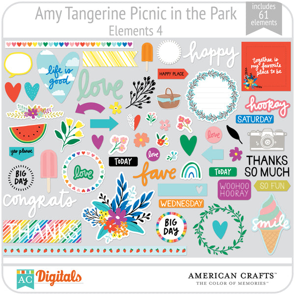 Amy Tangerine Picnic in the Park Full Collection