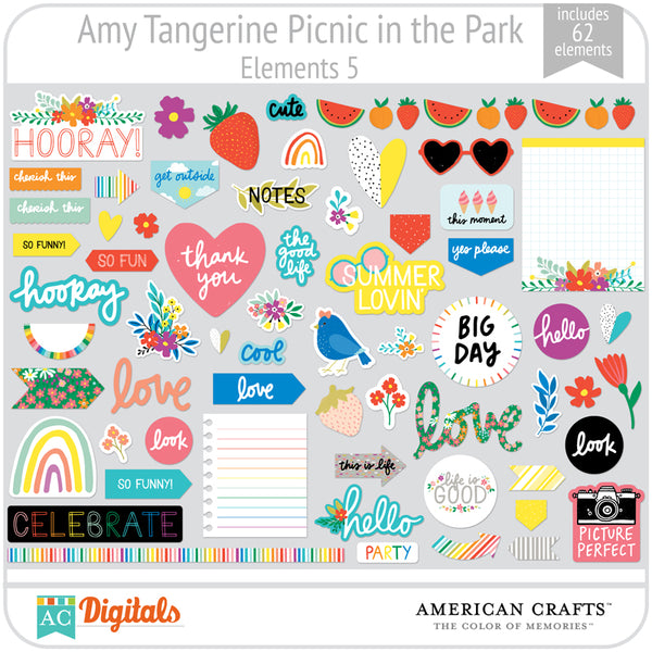 Amy Tangerine Picnic in the Park Full Collection