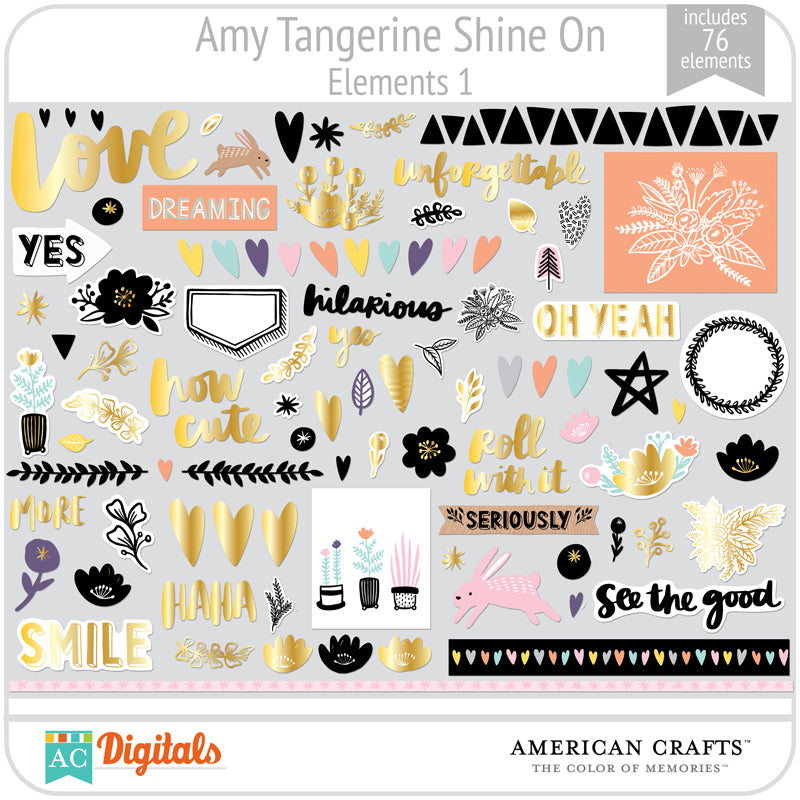 Amy Tangerine Shine On Full Collection