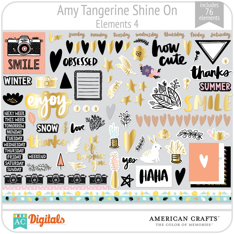 Amy Tangerine Shine On Full Collection