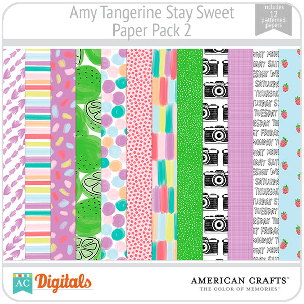 Amy Tangerine Stay Sweet Full Collection