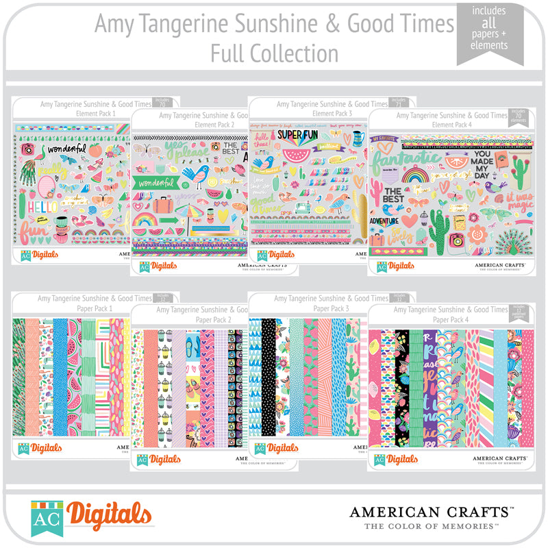 Amy Tangerine Sunshine & Good Times Full Collection