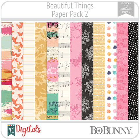 Beautiful Things Paper Pack 2