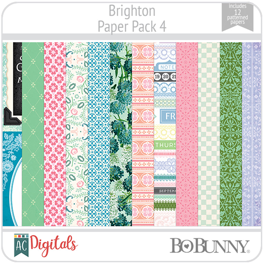 BoBunny Brighton Brighton Patterned Paper