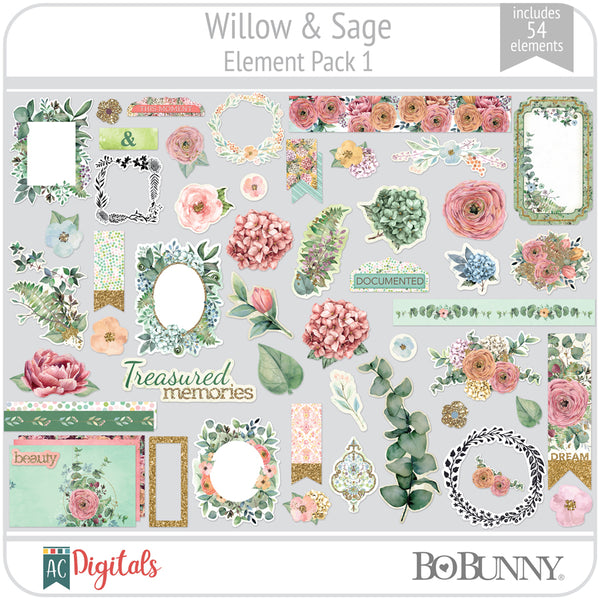 Willow & Sage Element Pack 1