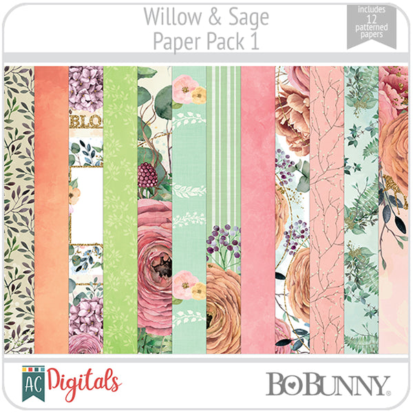 Willow & Sage Paper Pack 1