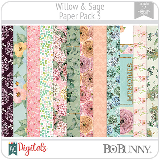 Willow & Sage Paper Pack 3
