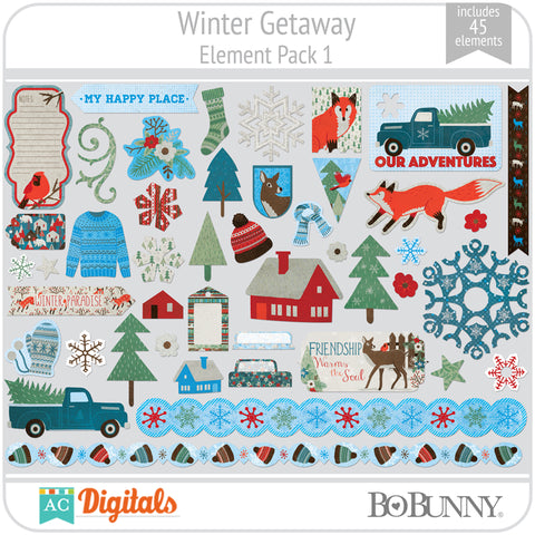 Winter Getaway Element Pack 1