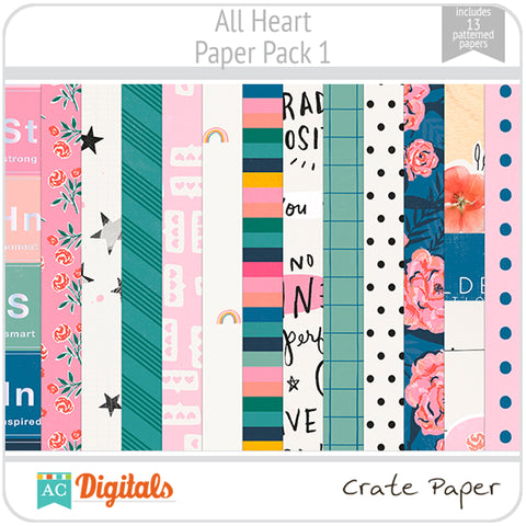 All Heart Paper Pack 1