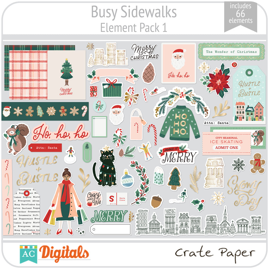 Busy Sidewalks Full Collection