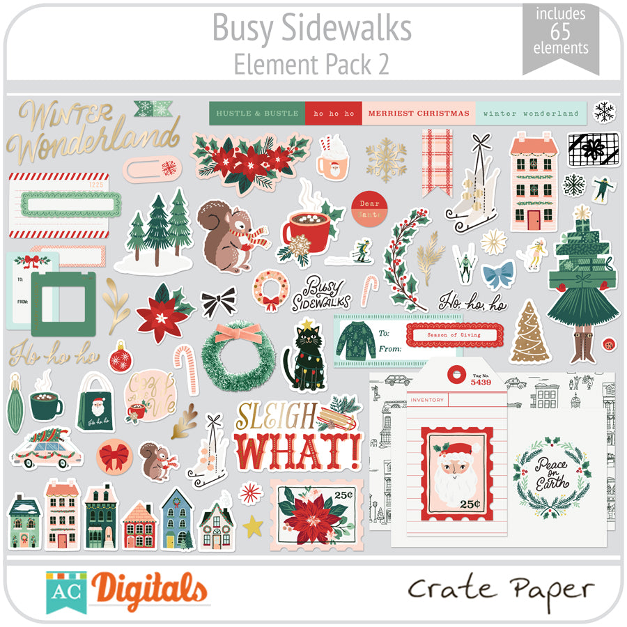 Busy Sidewalks Full Collection