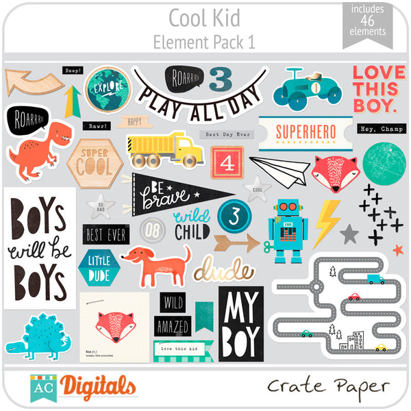 Cool Kid Element Pack 1