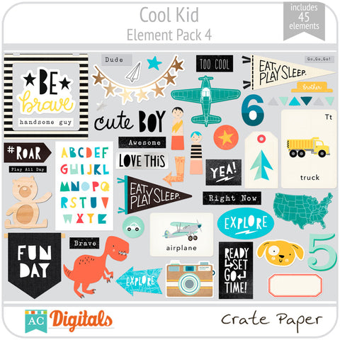 Cool Kid Element Pack 4