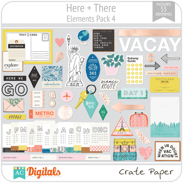 Here + There Element Pack 4