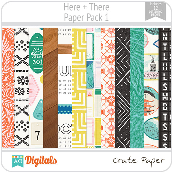 Here + There Paper Pack 1
