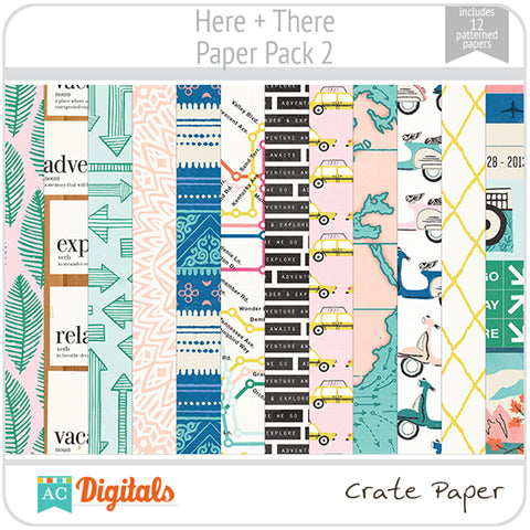 Here + There Paper Pack 2