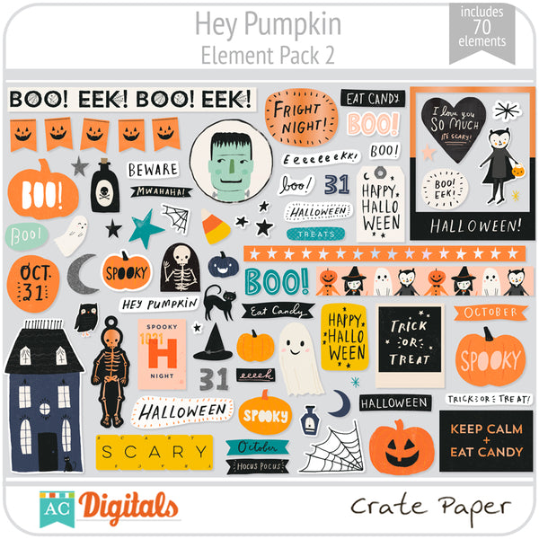 Hey Pumpkin Element Pack 2