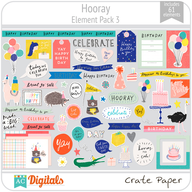 Hooray Element Pack 3