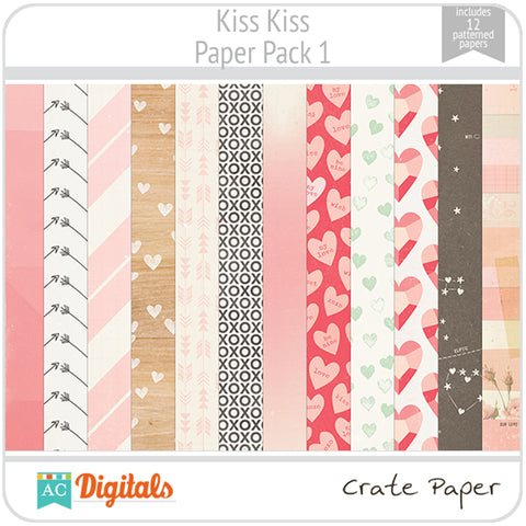 Kiss Kiss Paper Pack 1