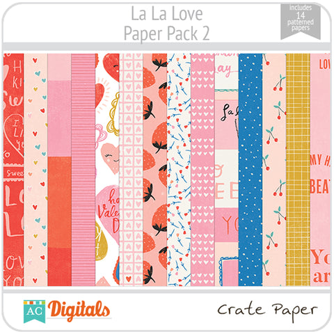 La La Love Paper Pack 2