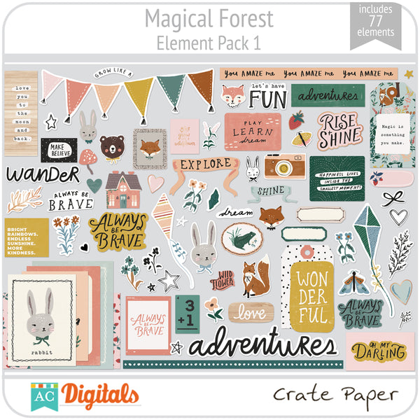 Magical Forest Element Pack 1