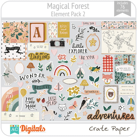 Magical Forest Element Pack 2