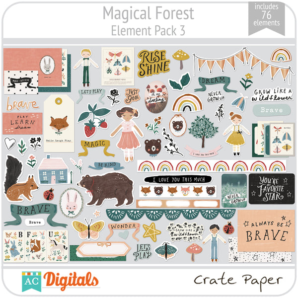 Magical Forest Element Pack 3