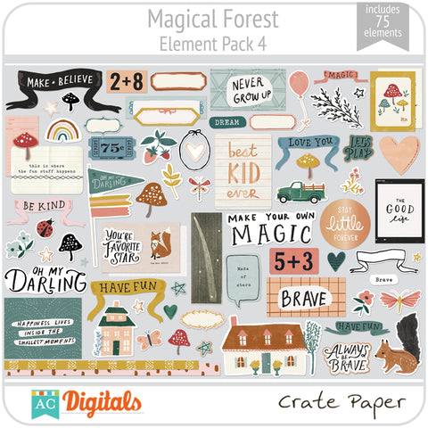 Magical Forest Element Pack 4