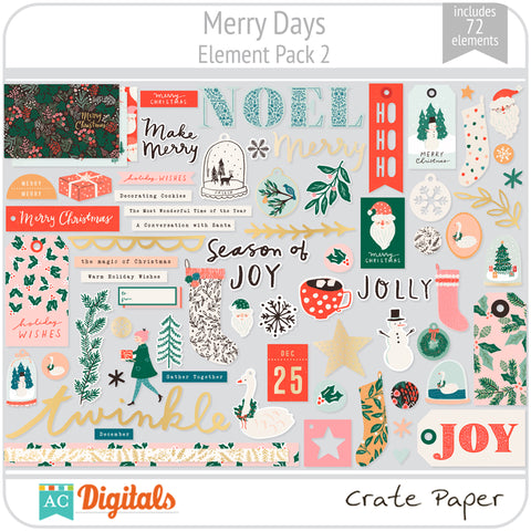 Merry Days Element Pack 2