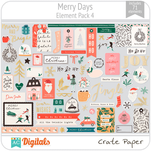 Merry Days Element Pack 4
