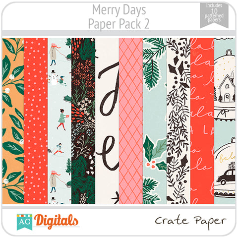 Merry Days Paper Pack 2