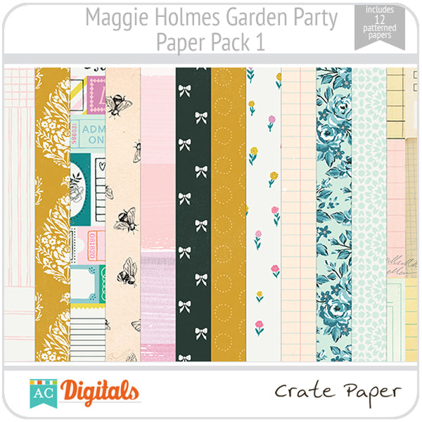 Maggie Holmes Garden Party Paper Pack 1