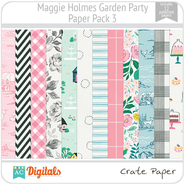 Maggie Holmes Garden Party Paper Pack 3