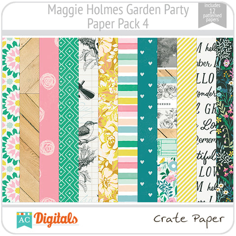 Maggie Holmes Garden Party Paper Pack 4