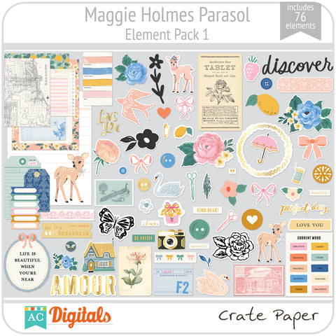 Maggie Holmes Parasol Element Pack 1