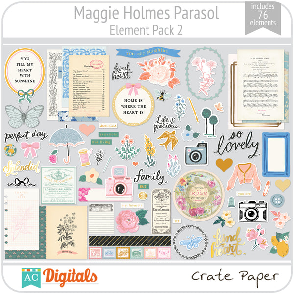 Maggie Holmes Parasol Element Pack 2