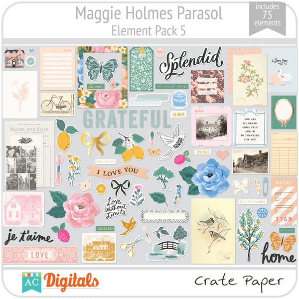 Maggie Holmes Parasol Element Pack 5
