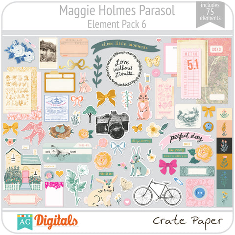 Maggie Holmes Parasol Element Pack 6