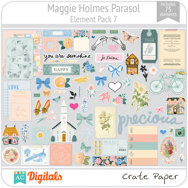 Maggie Holmes Parasol Element Pack 7