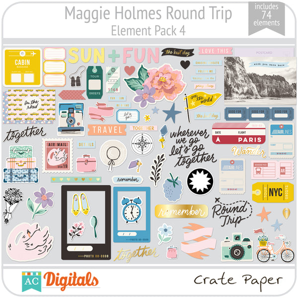 Maggie Holmes Round Trip Element Pack 4