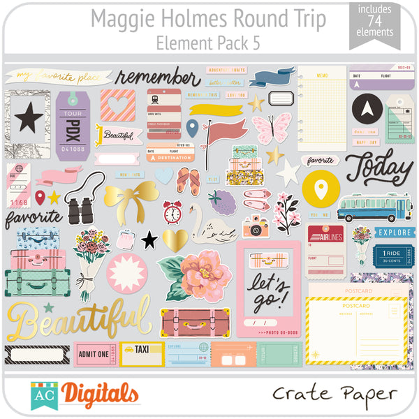 Maggie Holmes Round Trip Element Pack 5