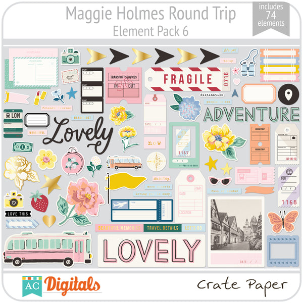 Maggie Holmes Round Trip Element Pack 6