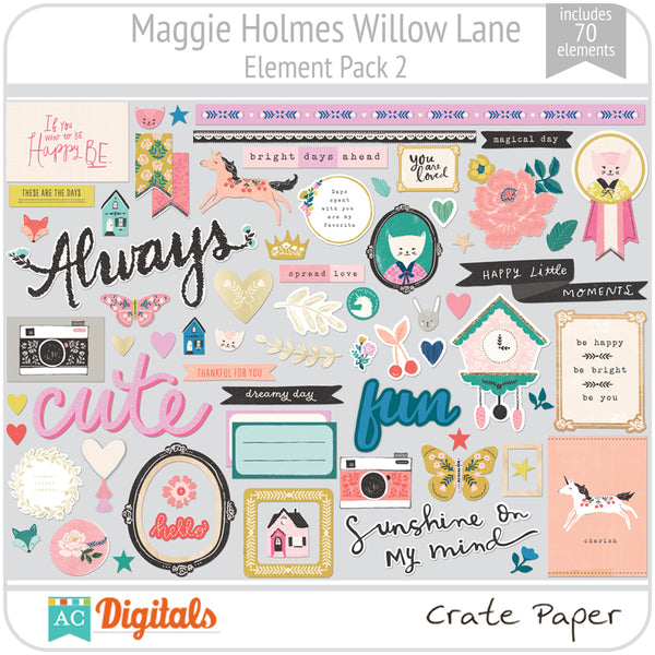 Maggie Holmes Willow Lane Element Pack 2
