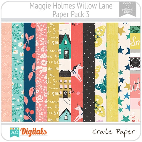 Maggie Holmes Willow Lane Paper Pack 3