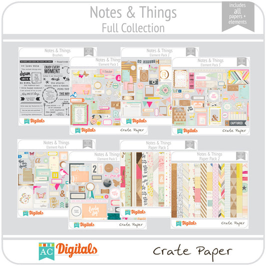 Notes & Things Full Collection