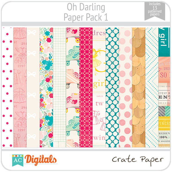 Oh Darling Paper Pack 1