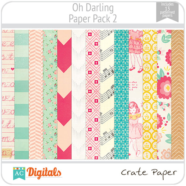 Oh Darling Paper Pack 2