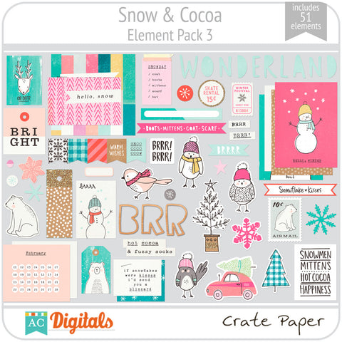 Snow & Cocoa Element Pack 3