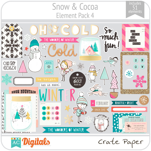 Snow & Cocoa Element Pack 4